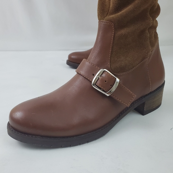 Matisse Lola Over The Knee Leather Brown Boots Women’s size 9 - Picture 8 of 9